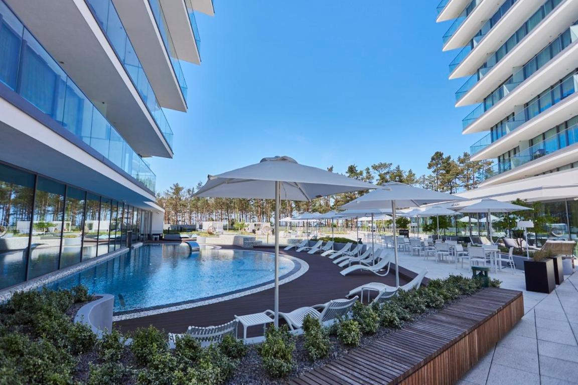 Wave Beachfront Family Apartment Miedzyzdroje Εξωτερικό φωτογραφία
